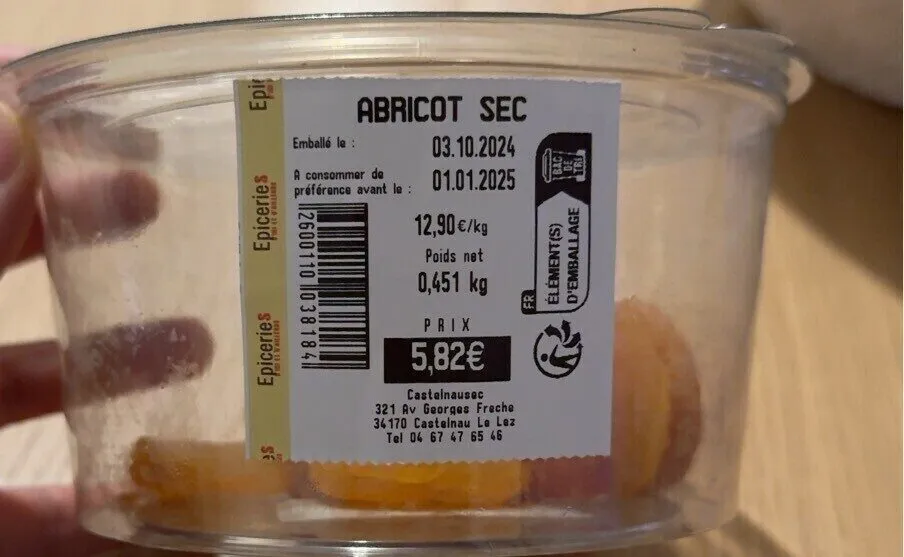 abricot sec