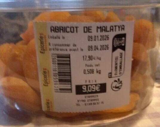 Abricots de Malatya