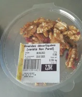Amandes décortiquées