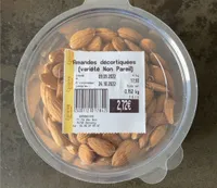 Amandes décortiquées
