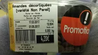 Amandes Décortiquées