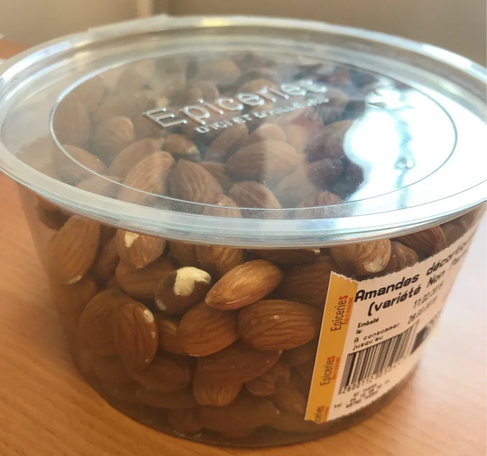 Amandes décortiquées (variété Non Pareil)