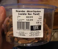 Amandes décortiquées