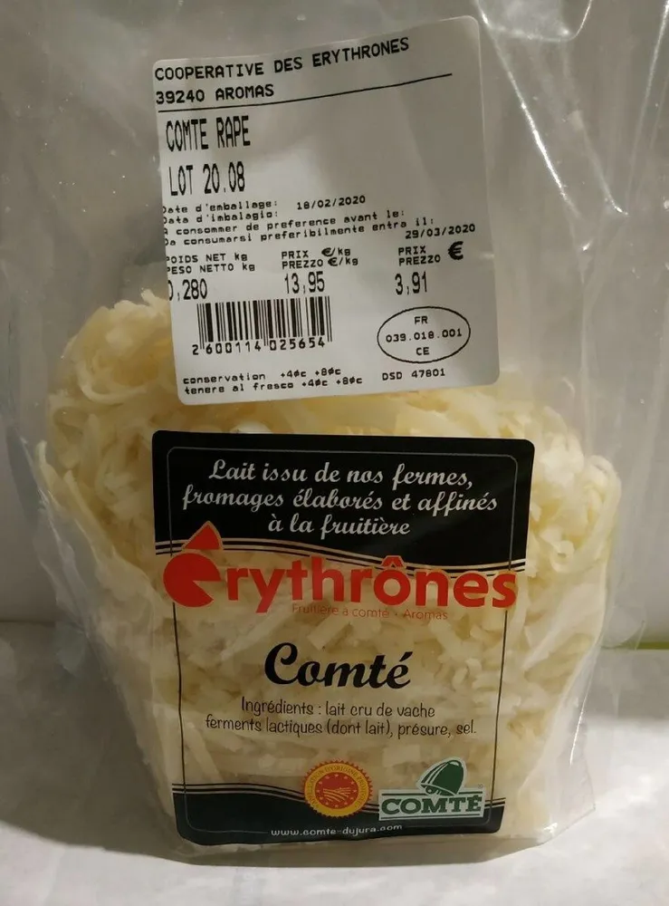 Comté râpé