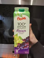100% pour jus raisins rouges et blancs