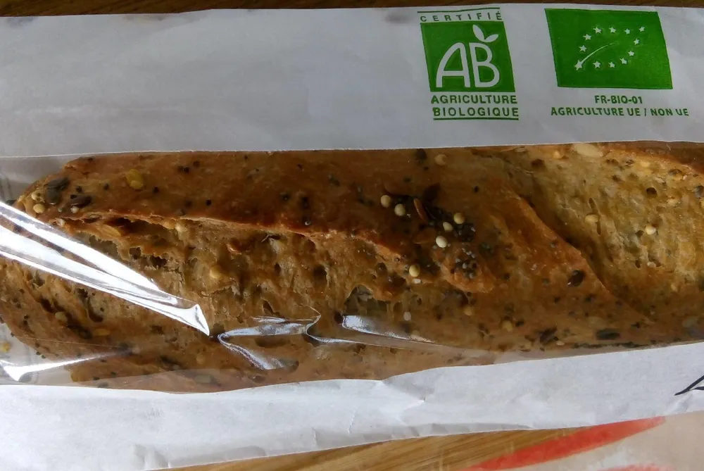 Baguette aux céréales bio