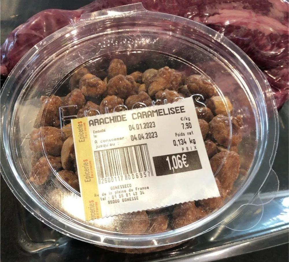Arachide caramélisé