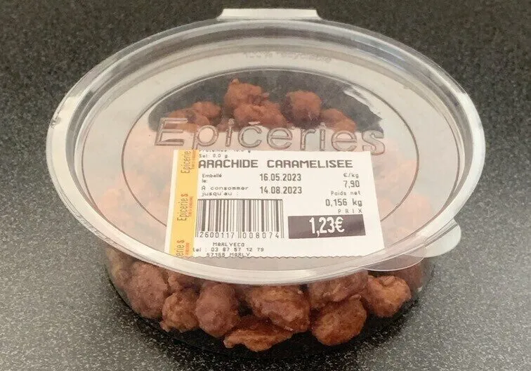 Arachide caramelisée