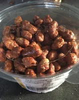 Arachides grillées enrobées de sucre cuit