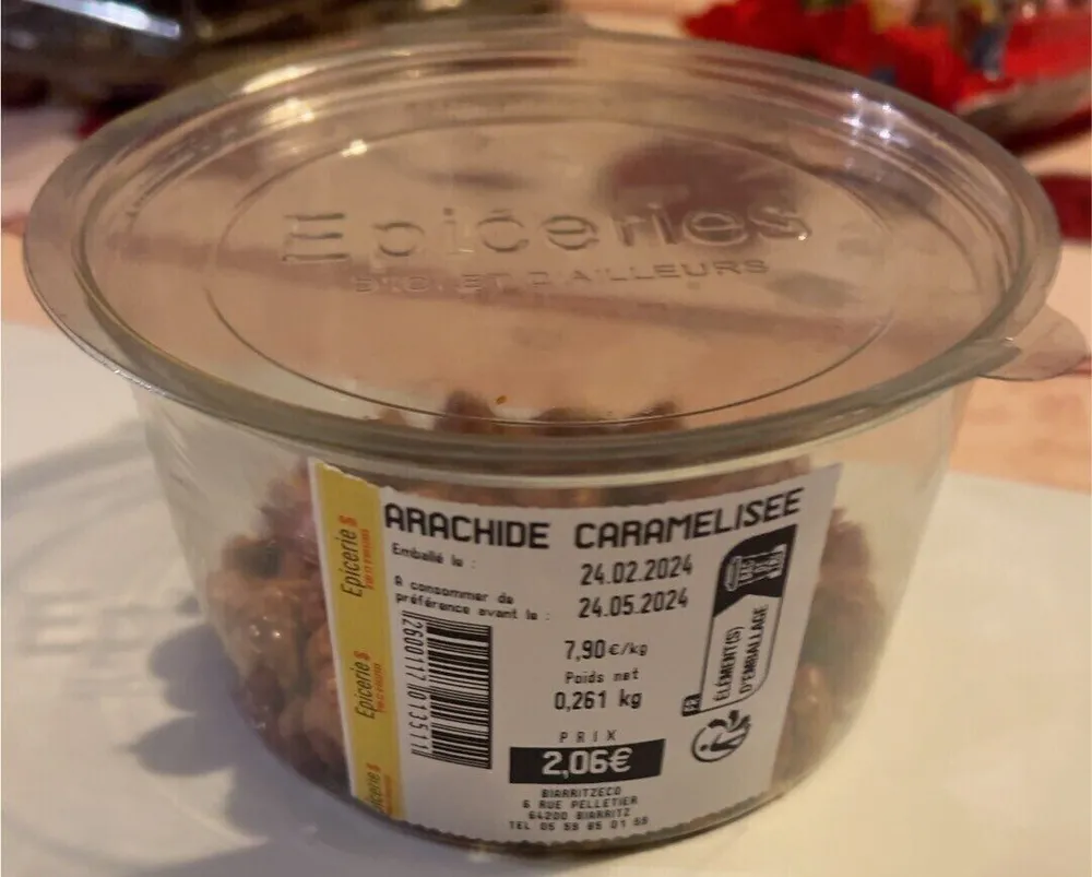 Arachide caramelisee