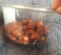 Arachides grillees enrobees de sucre cuit