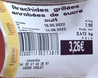 Arachides grillées