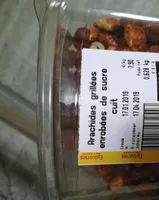 Arachides grillées enrobées de sucre