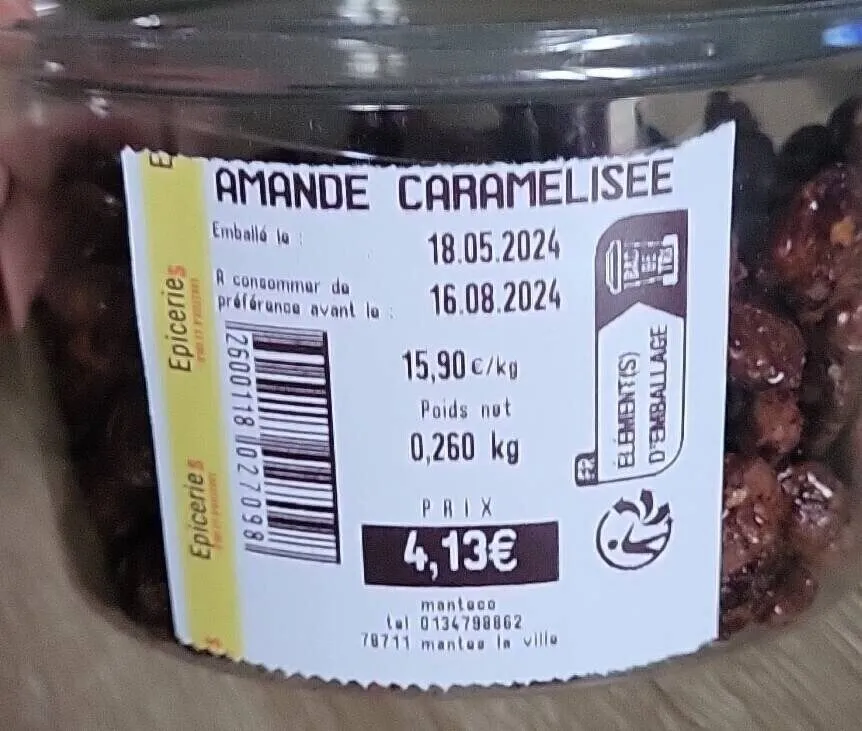 Amande caramélisées