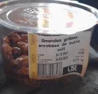 Amandes grillées