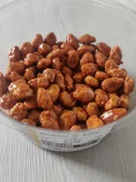 Amandes grillées enrobées de sucre