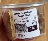Dattes branchées Deglet Nour
