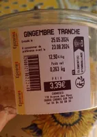 Gingembre confit