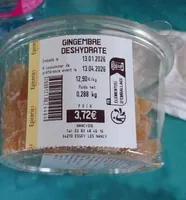 Gingembre déshydraté