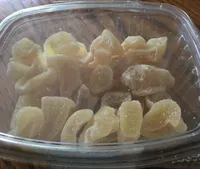 Gingembre confit en tranche