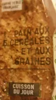 Pain 5 céréales et graines bio