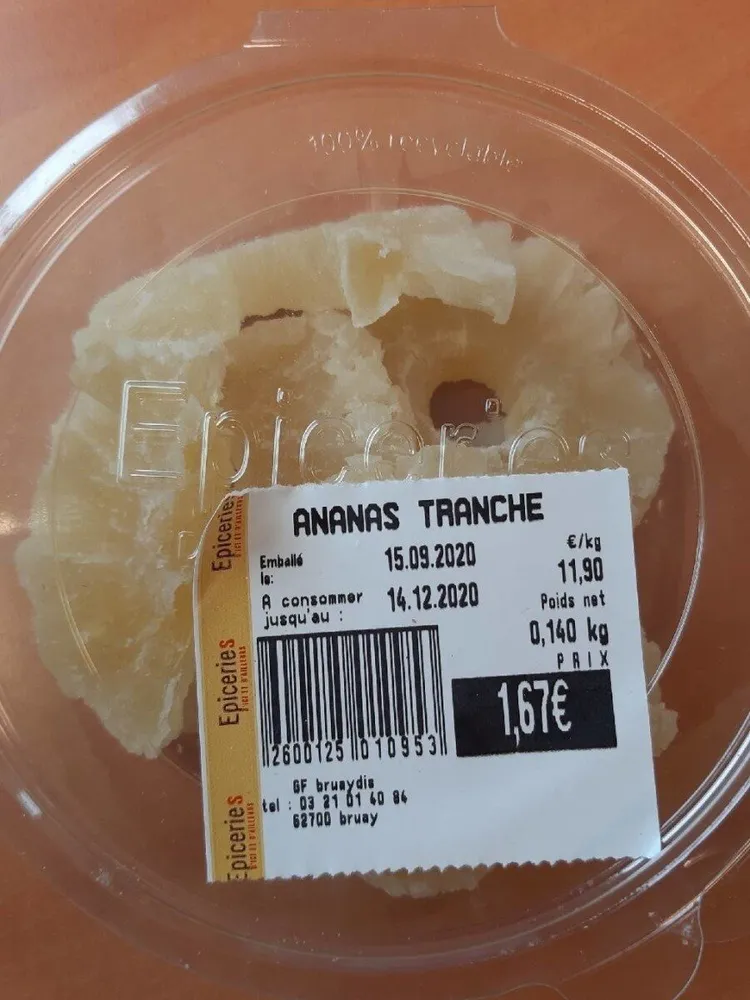 Ananas tranche
