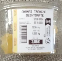 ananas déshydratée
