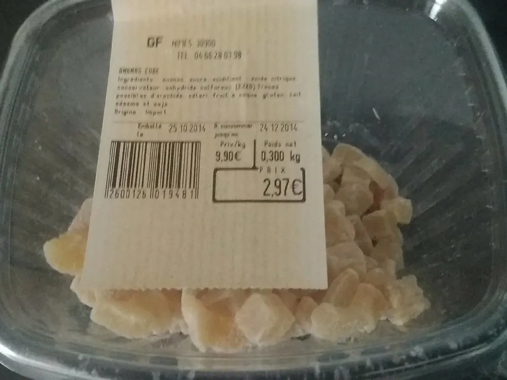 Ananas cube