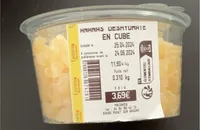 Ananas déshydraté cube