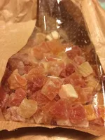 Papaye cube deshydraté