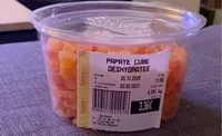 Papaye Cube deshydratée