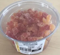 Papaye cube déshydratée
