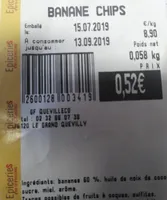 Banane chips