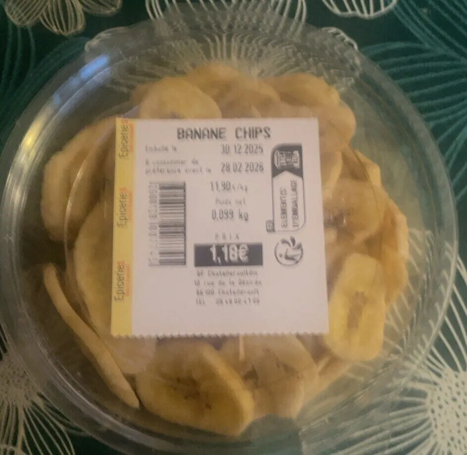 Bananes chips