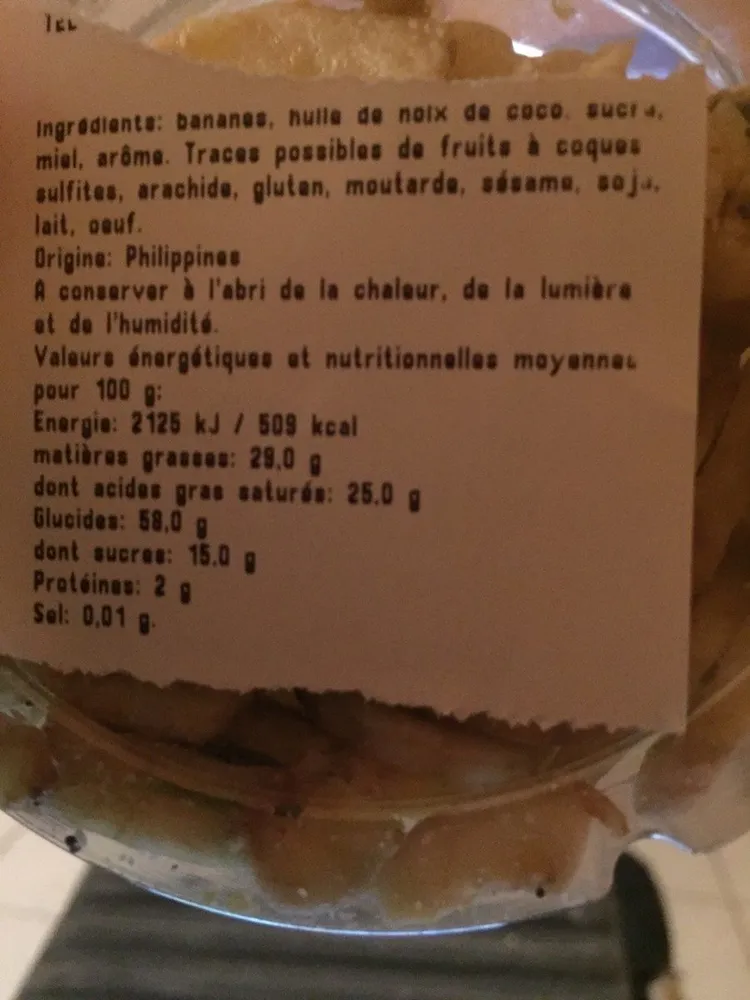 Banane chips