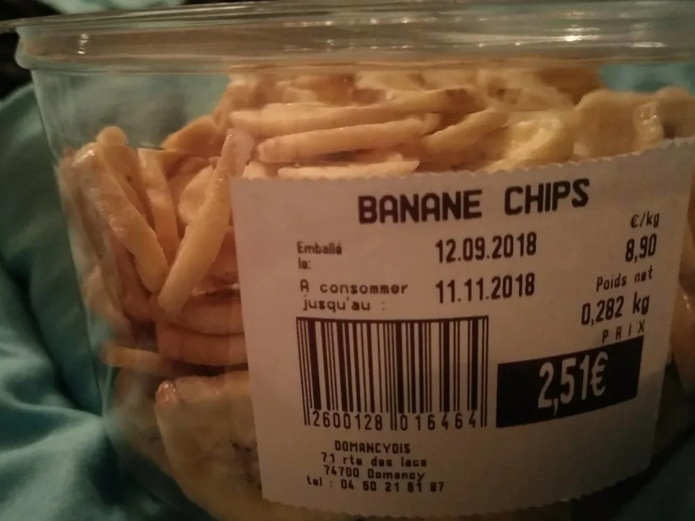 Banane chips
