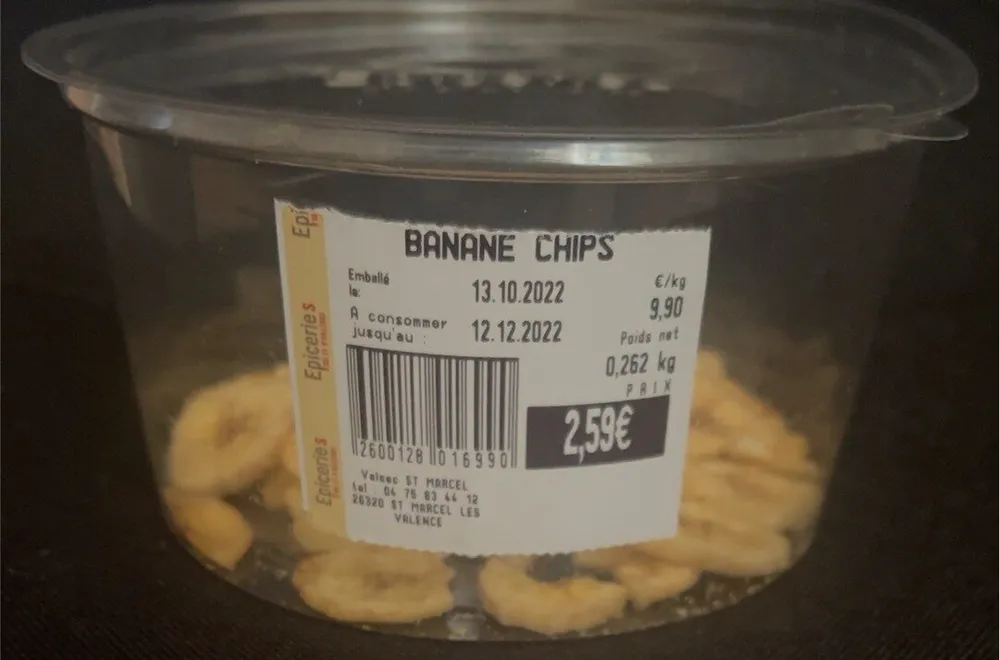 Banane chips