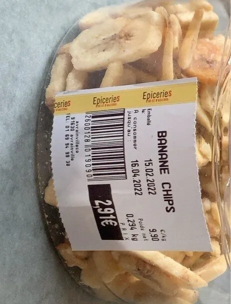 Banane chips