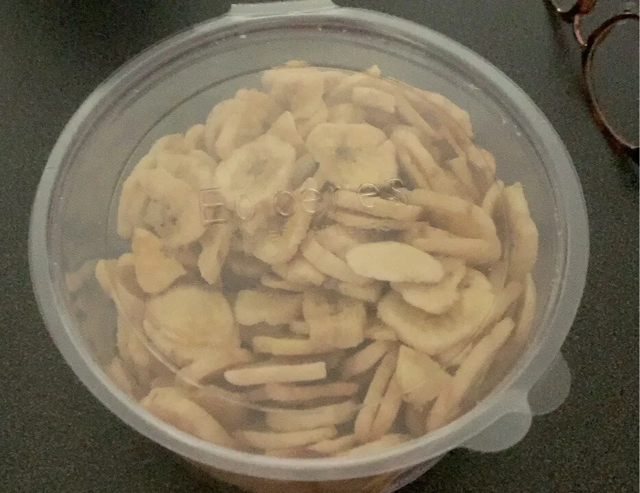 Chips de bananes