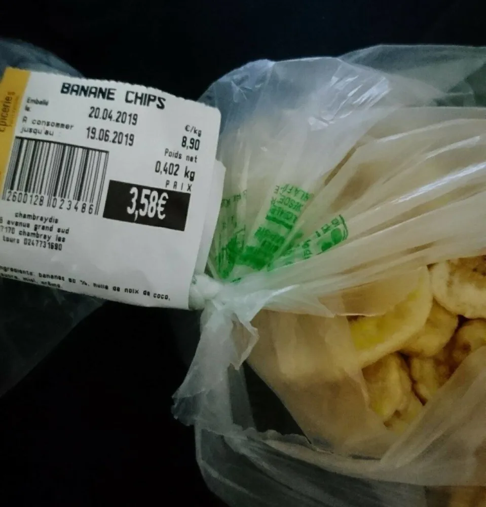 Banane chips
