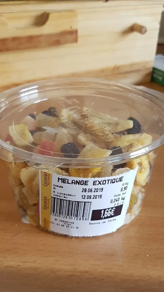 Fruits secs - Mélange Exotique