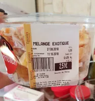 Mélange exotique /fruits sec