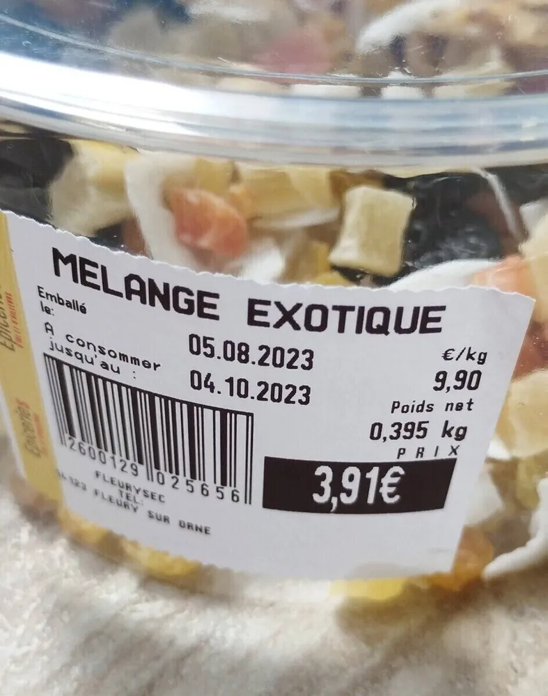 Mélange exotique Grand Frais