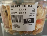 Melange fruits exotique