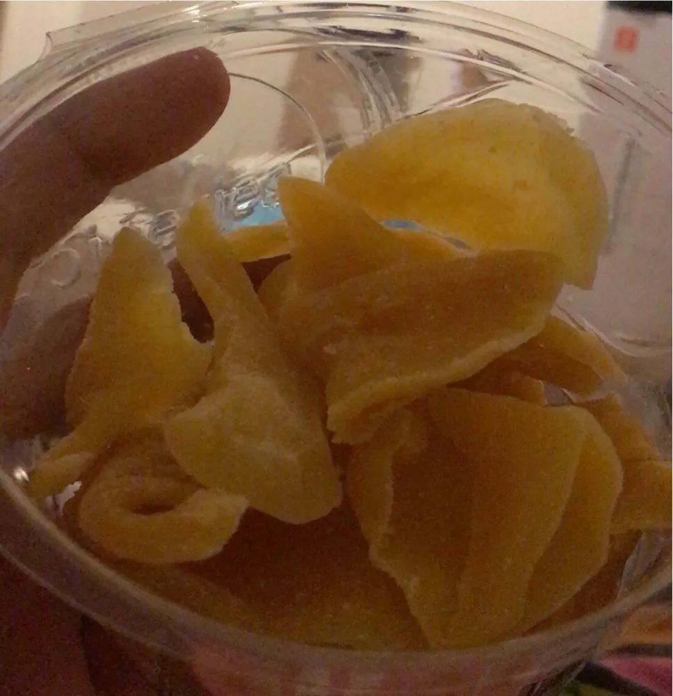 Mangue déshydratée en lamelle
