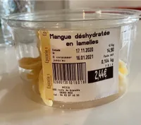 Mangue déshydratée