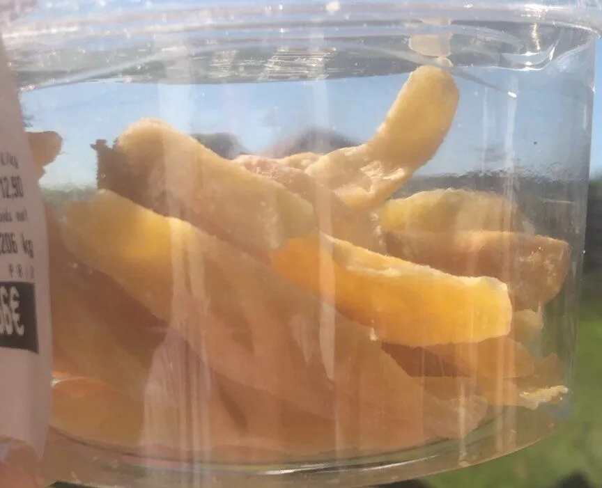 Mangue deshydratée en lamelles