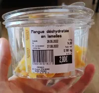 Mangues déshydratée en lamelles