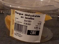 Mangue deshydratee