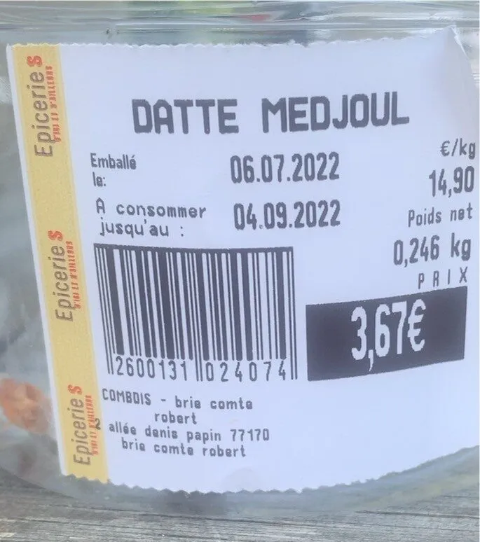 Datte medjoul